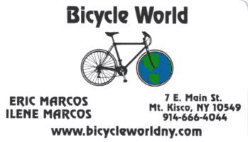 Card from August 2014 - Click for website Bicycle World
