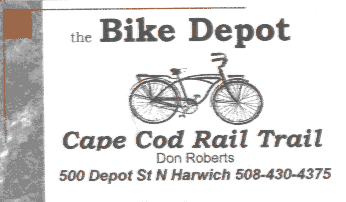 Card from April 2001 - Closed in 2007 - website is dead The Bike Depot