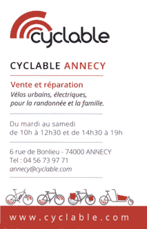 Cyclable Annecy